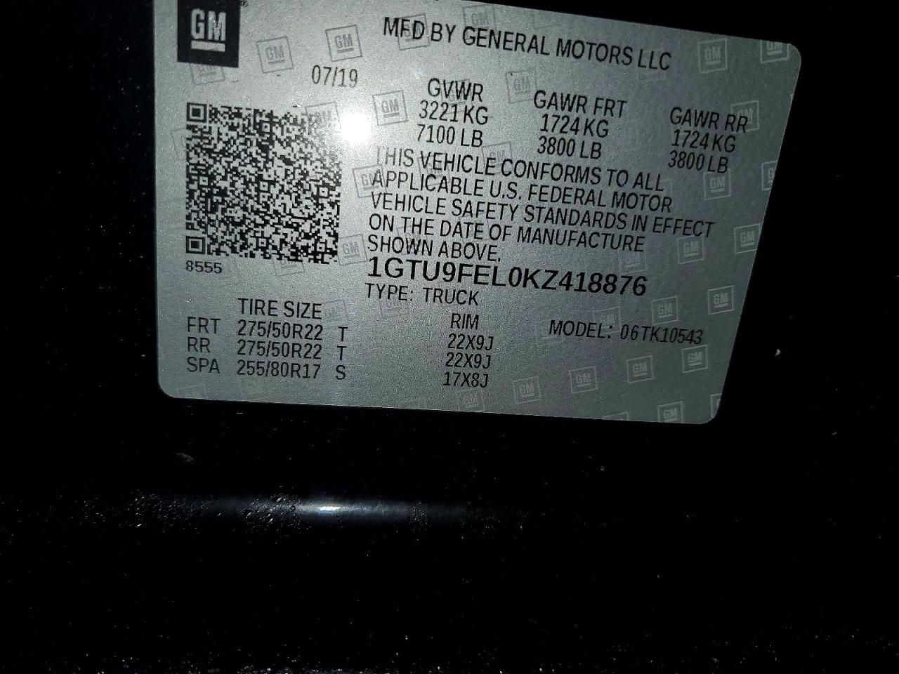 2019 GMC Sierra K1500 Denali