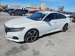 Honda salvage cars for sale: 2021 Honda Accord Sport