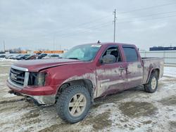 Salvage trucks for sale at Cedar Rapids, IA auction: 2009 GMC Sierra K1500 SLE