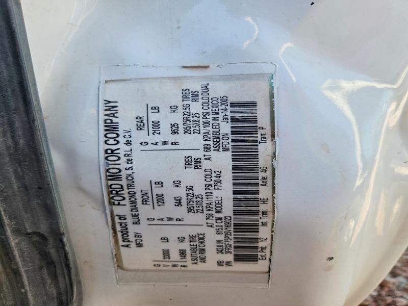 2005 Ford F750 Super-Water Truck