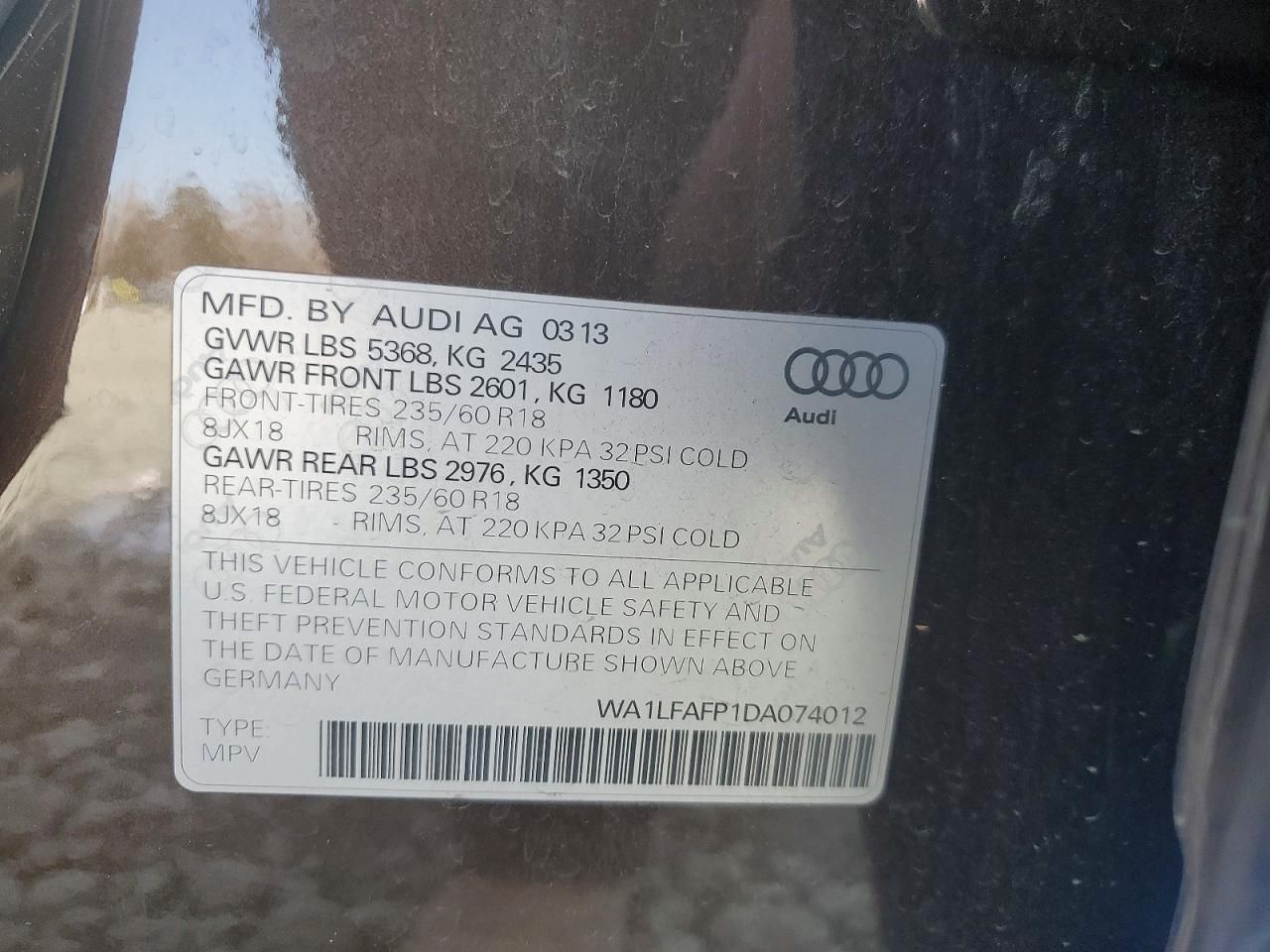 2013 Audi Q5 Premium Plus