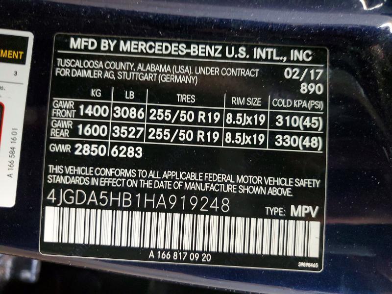 2017 Mercedes-Benz Gle 350 4matic