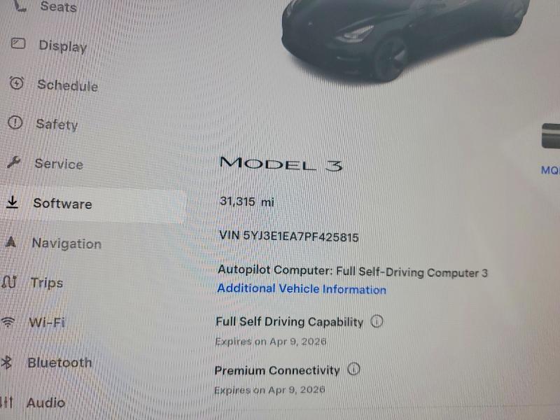 2023 Tesla Model 3