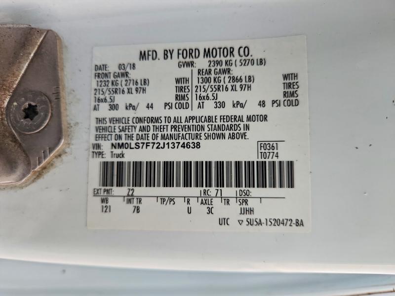 2018 Ford Transit Connect XLT