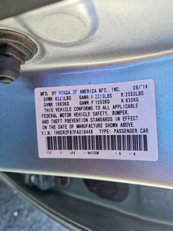 2015 Honda Accord exl