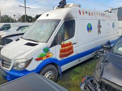 Salvage cars for sale from Copart Vallejo, CA: 2015 Mercedes-Benz Sprinter 3500 Refrigerated Delivery Van