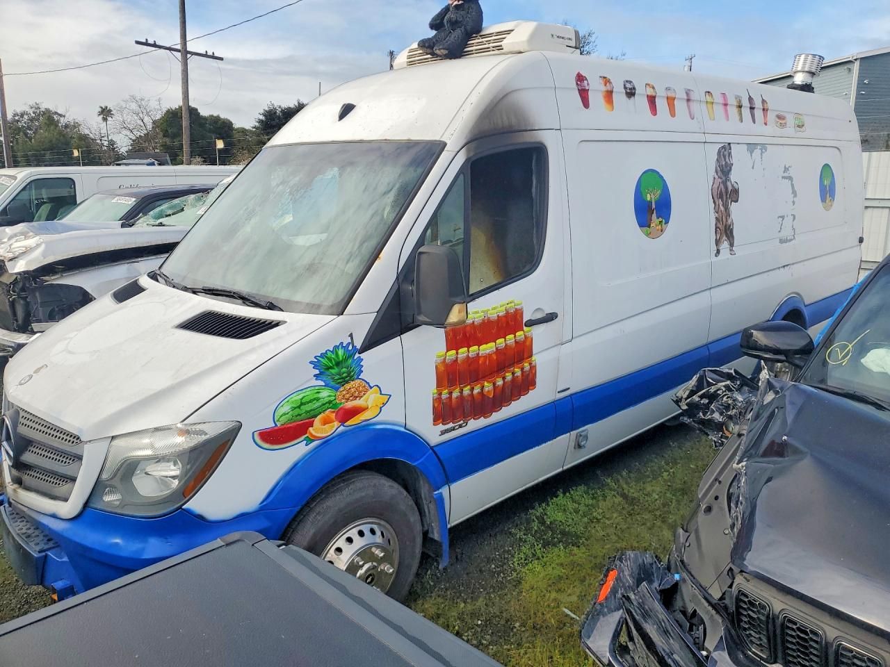 2015 Mercedes-Benz Sprinter 3500 Refrigerated Delivery Van