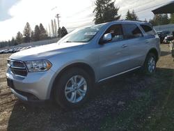Dodge Durango salvage cars for sale: 2013 Dodge Durango Crew