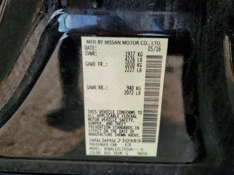 2016 Nissan Altima 2.5