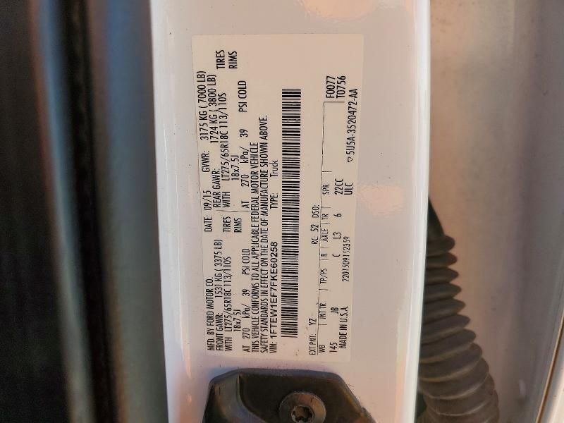 2015 Ford F150 Supercrew