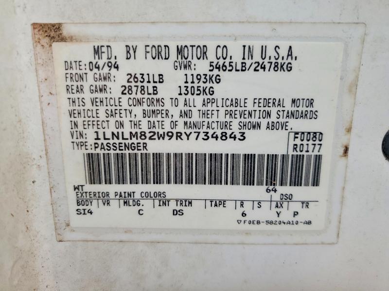 1994 Lincoln Town car Signature
