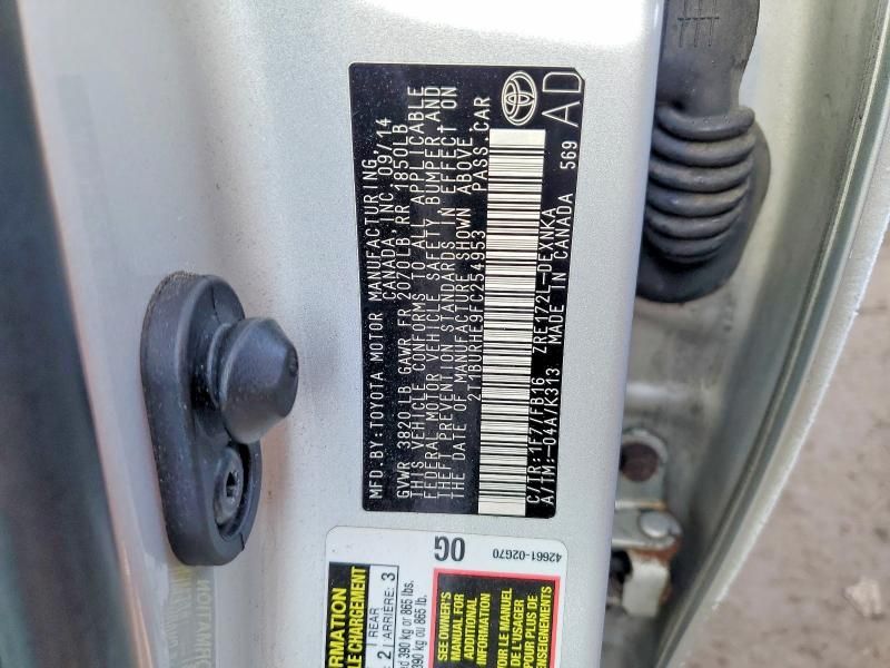 2015 Toyota Corolla l