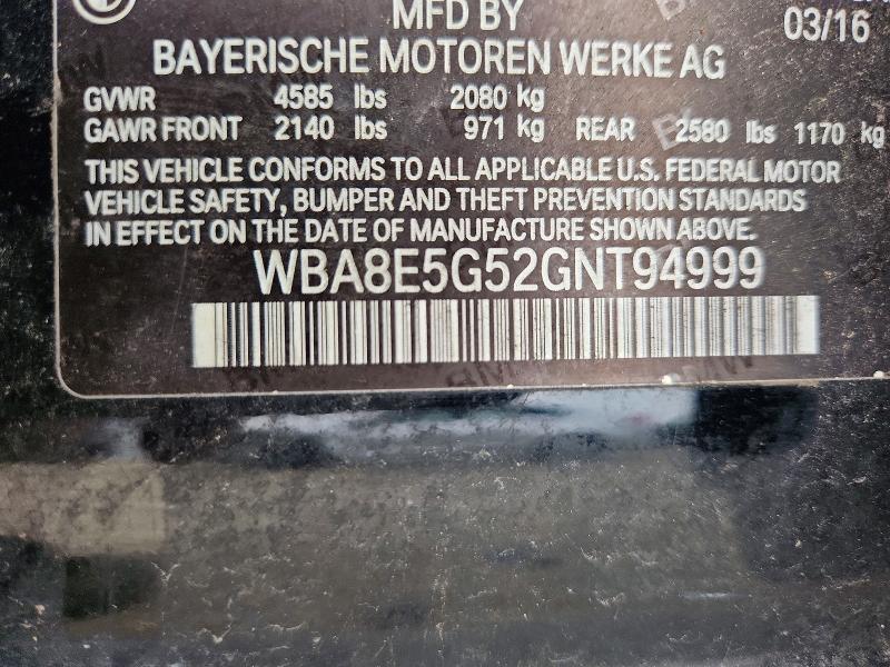 2016 BMW 320 xi