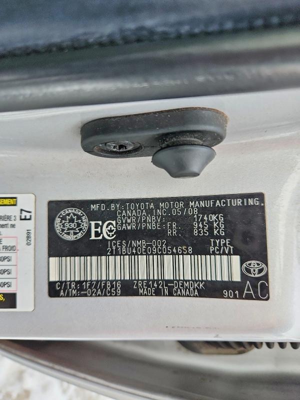 2009 Toyota Corolla Base