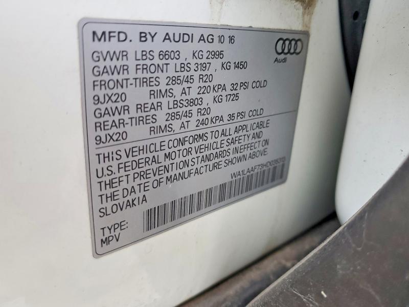 2017 Audi Q7 Premium Plus