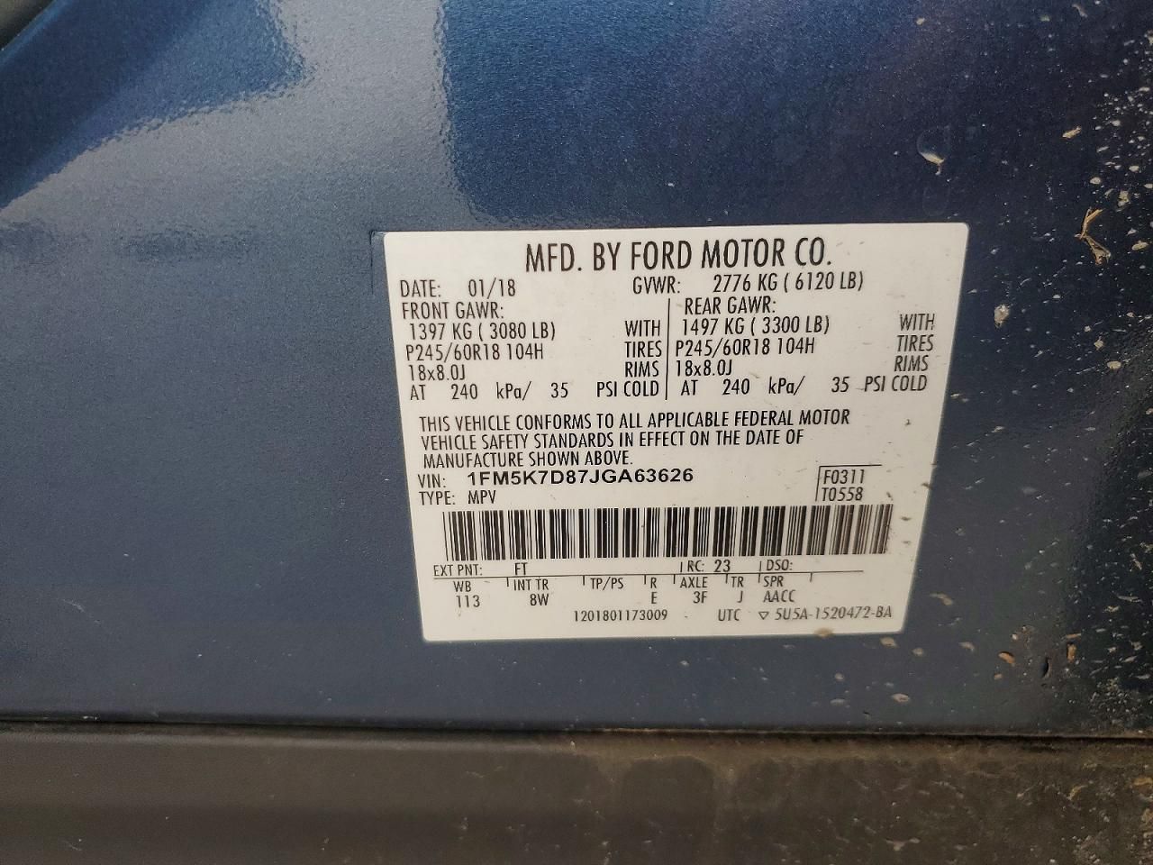 2018 Ford Explorer xlt