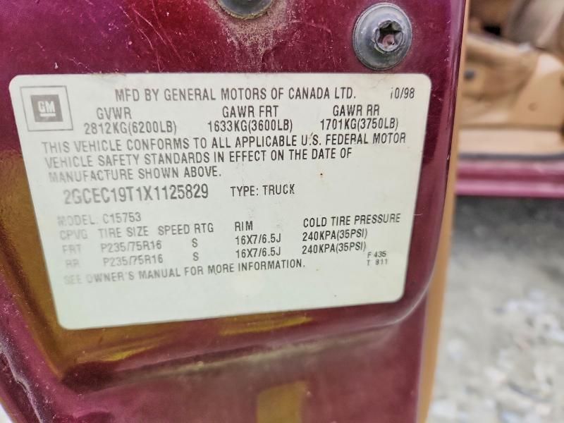 1999 Chevrolet Silverado C1500