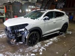 Hyundai salvage cars for sale: 2019 Hyundai Tucson Night