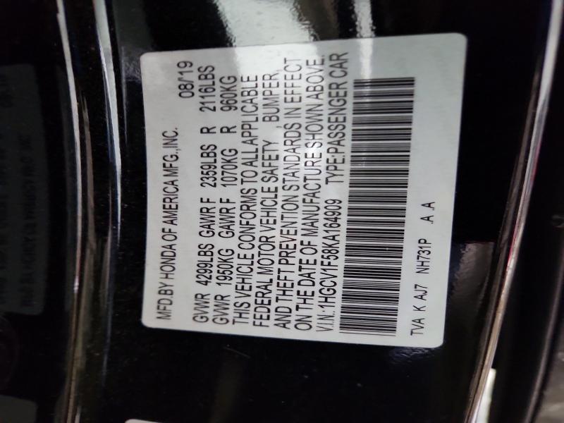 2019 Honda Accord exl