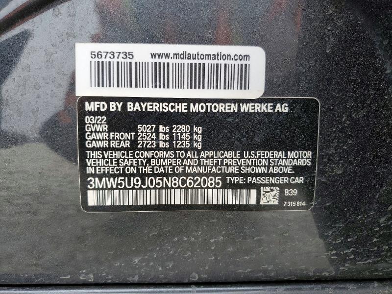 2022 BMW M340xi