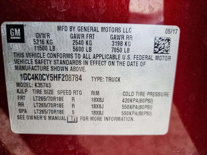 2017 Chevrolet Silverado K3500 ltz