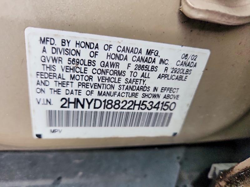 2002 Acura MDX