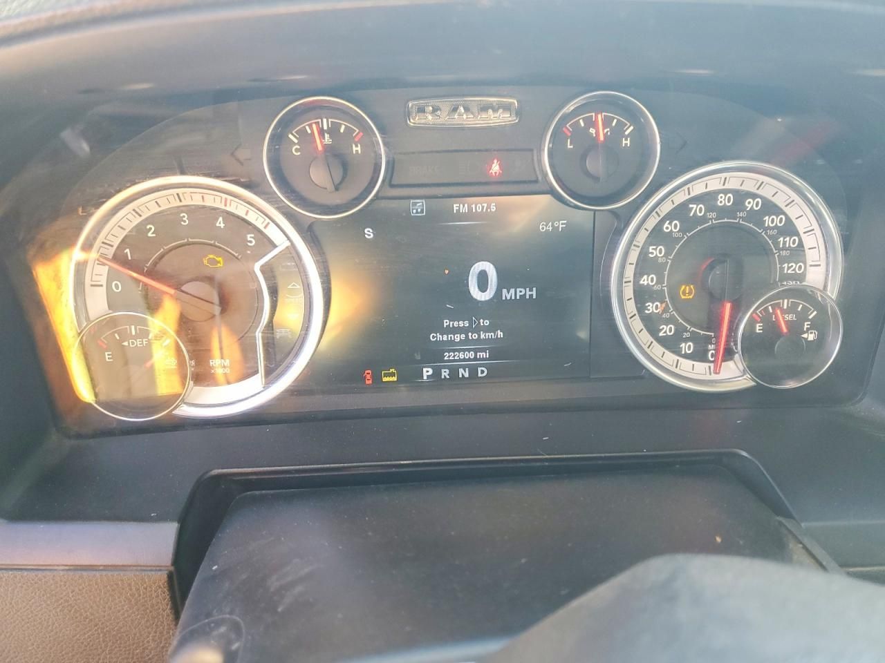 2013 Dodge 2500 Laram-BOX Truck