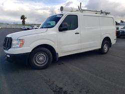 Salvage cars for sale from Copart Martinez, CA: 2018 Niss NV Cargo 2500 HD S S