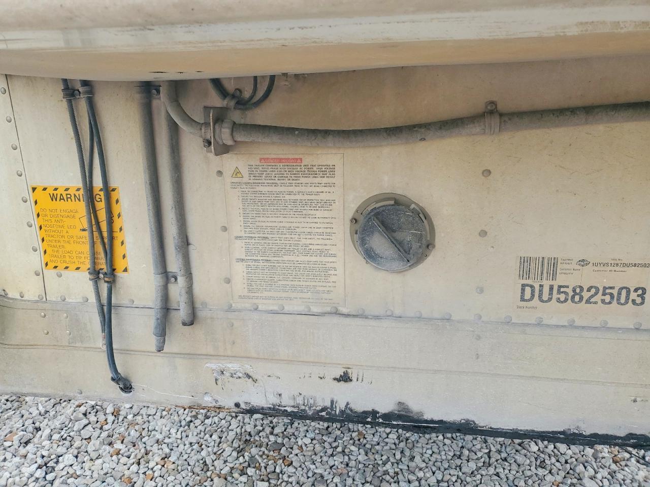 2013 Utility Refrigerated van Trailer