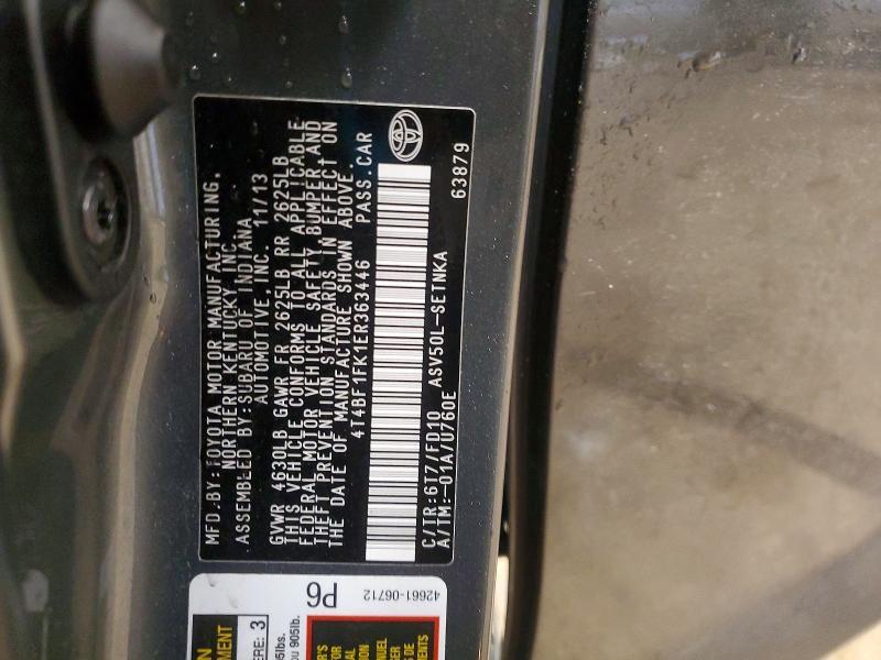 2014 Toyota Camry le
