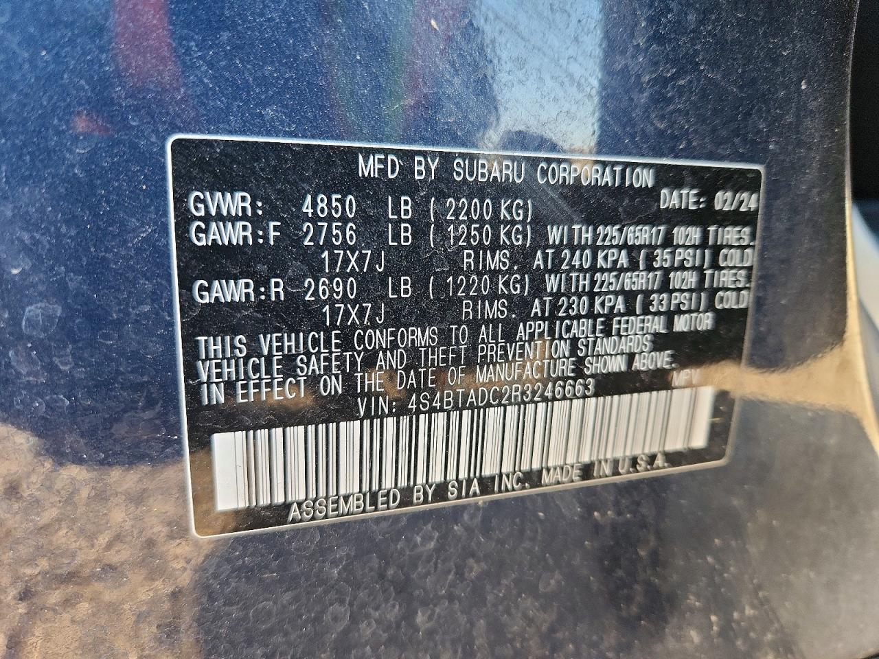 2024 Subaru Outback Premium