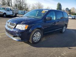 Dodge salvage cars for sale: 2017 Dodge Grand Caravan se
