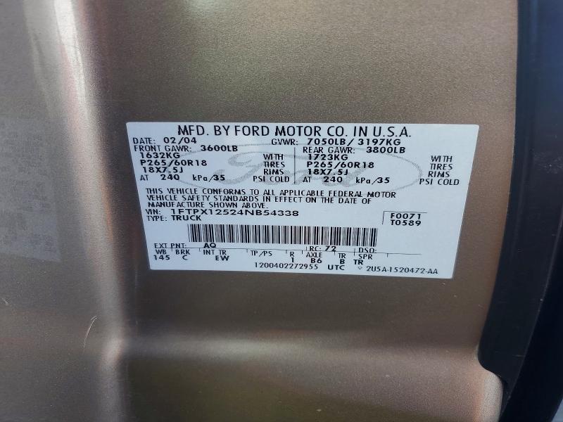 2004 Ford F150