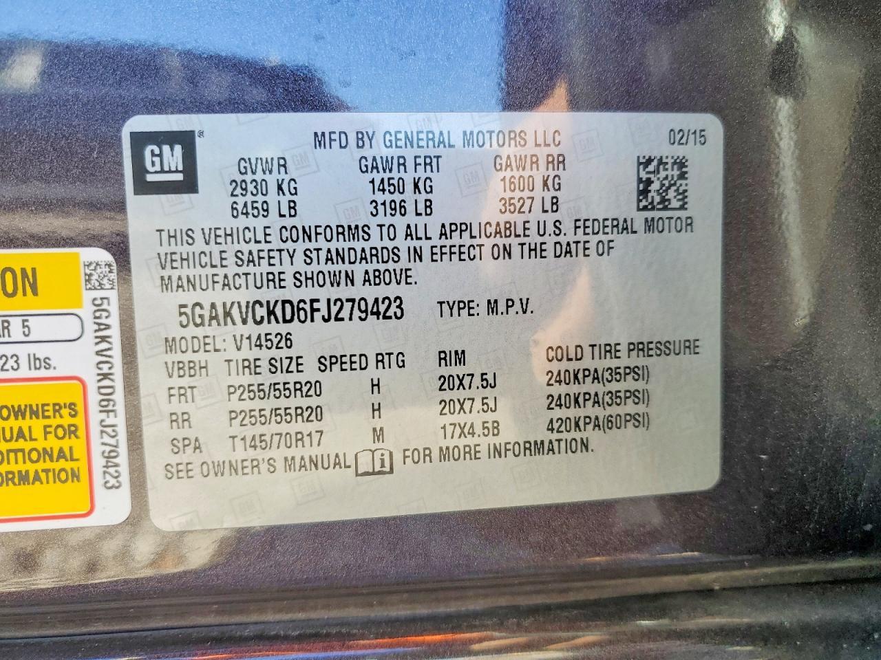 2015 Buick Enclave