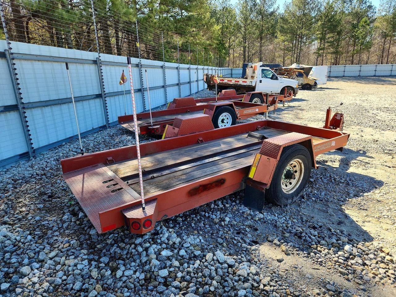 2015 Felling FT-6-T-1 Tilt Deck Equipment Trailer