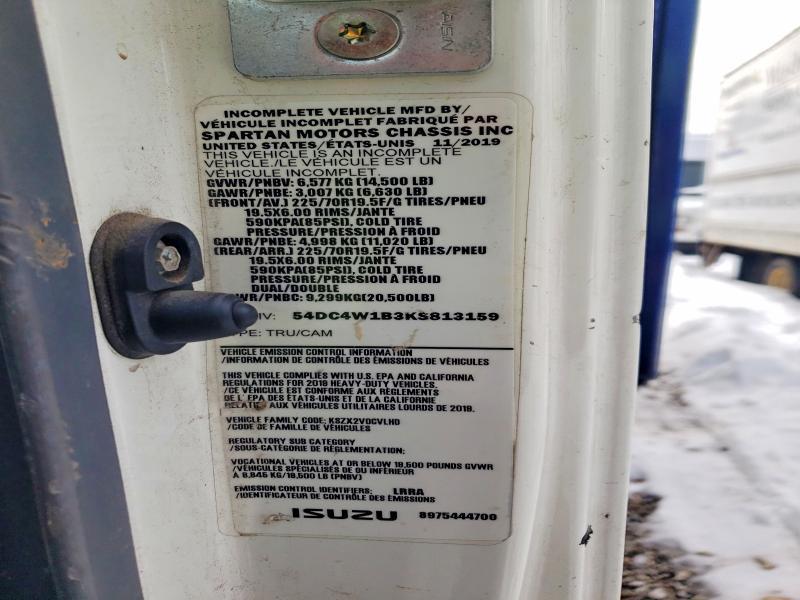 2019 Isuzu NPR HD Refuse Truck