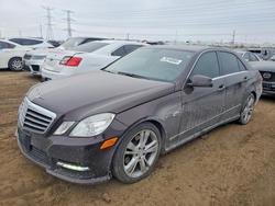 Mercedes-Benz salvage cars for sale: 2012 Mercedes-Benz E 350 4matic