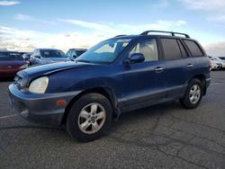 Hyundai salvage cars for sale: 2006 Hyundai Santa fe gls