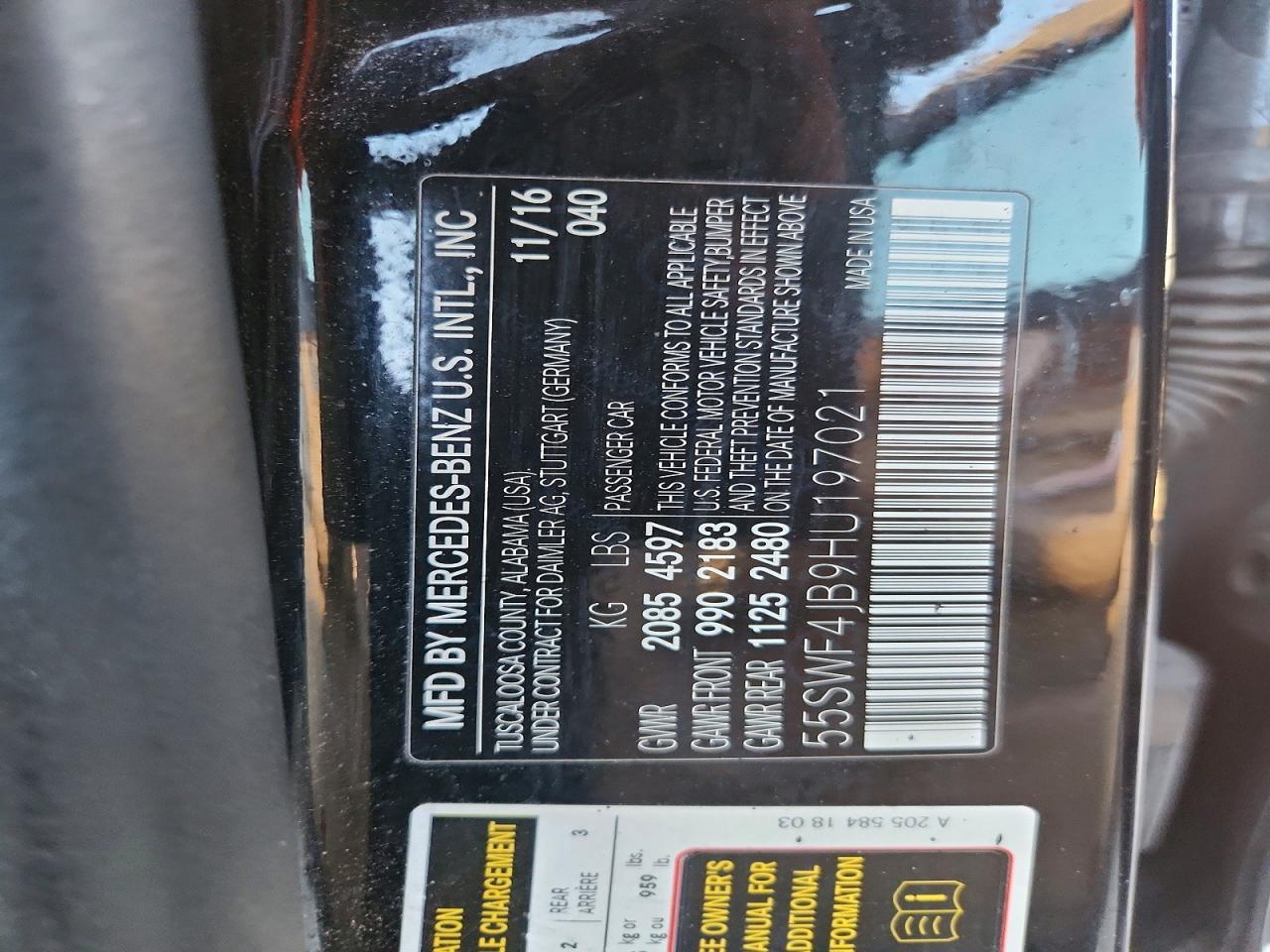 2017 Mercedes-Benz C300
