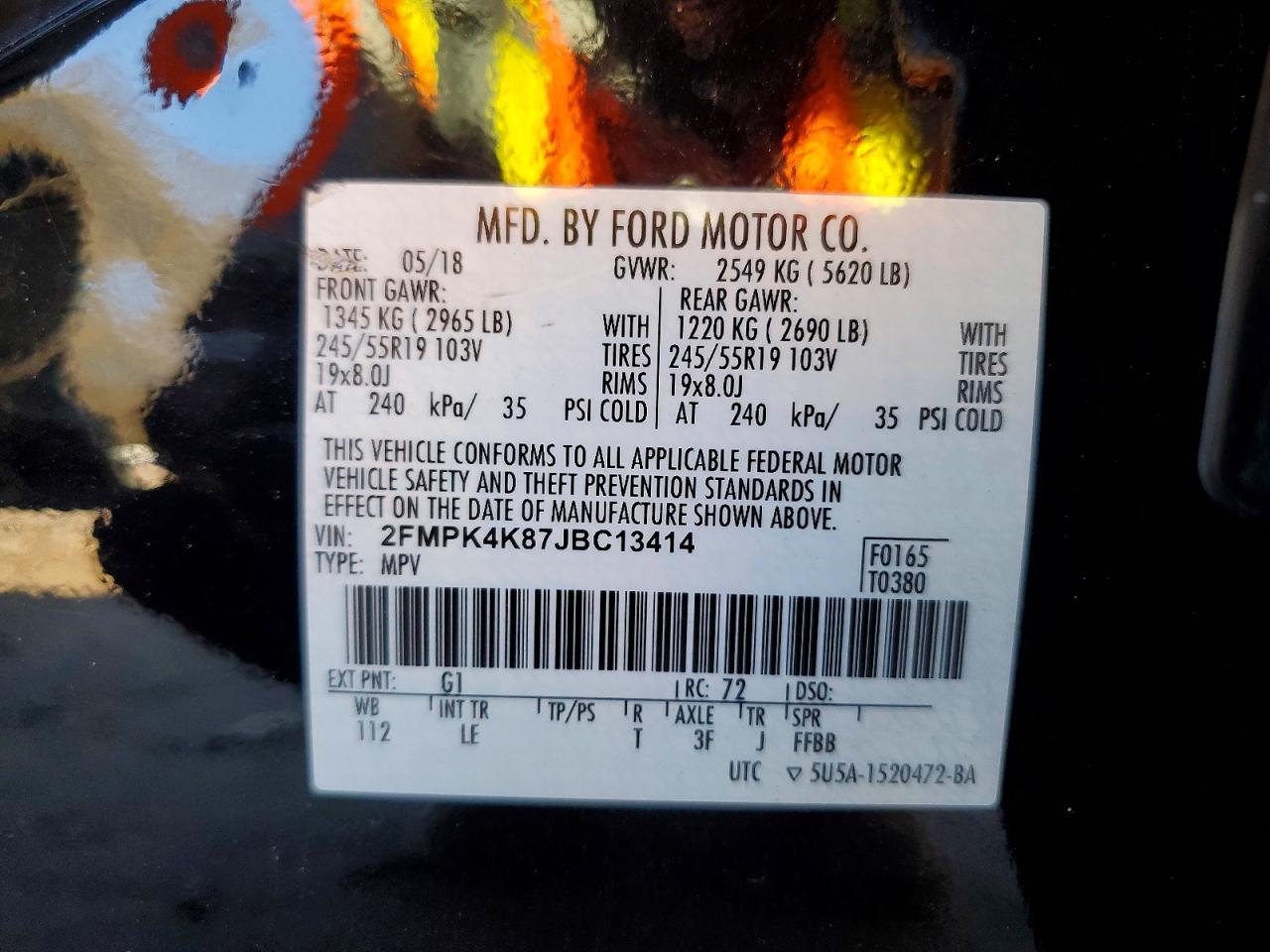 2018 Ford Edge Titanium