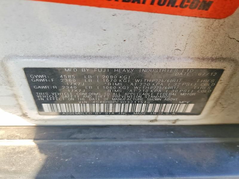 2013 Subaru Outback 2.5i Limited