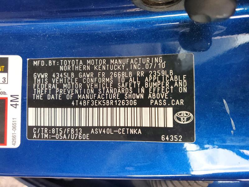2011 Toyota Camry Base