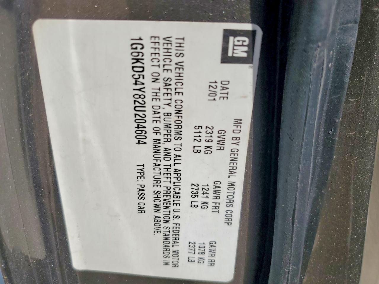 2002 Cadillac Deville