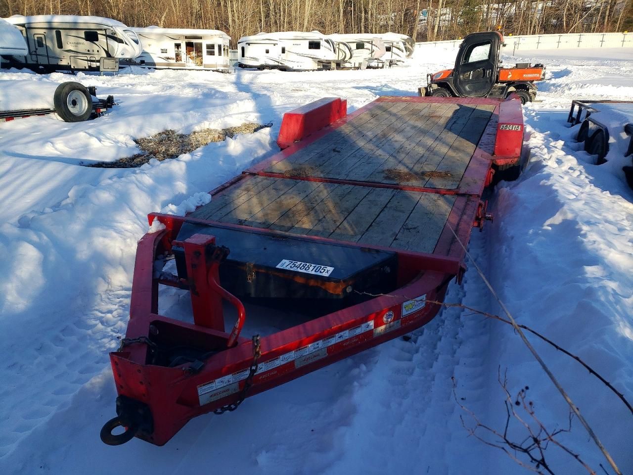 2020 Felling FT-14 IT-1 Equipment Trailer