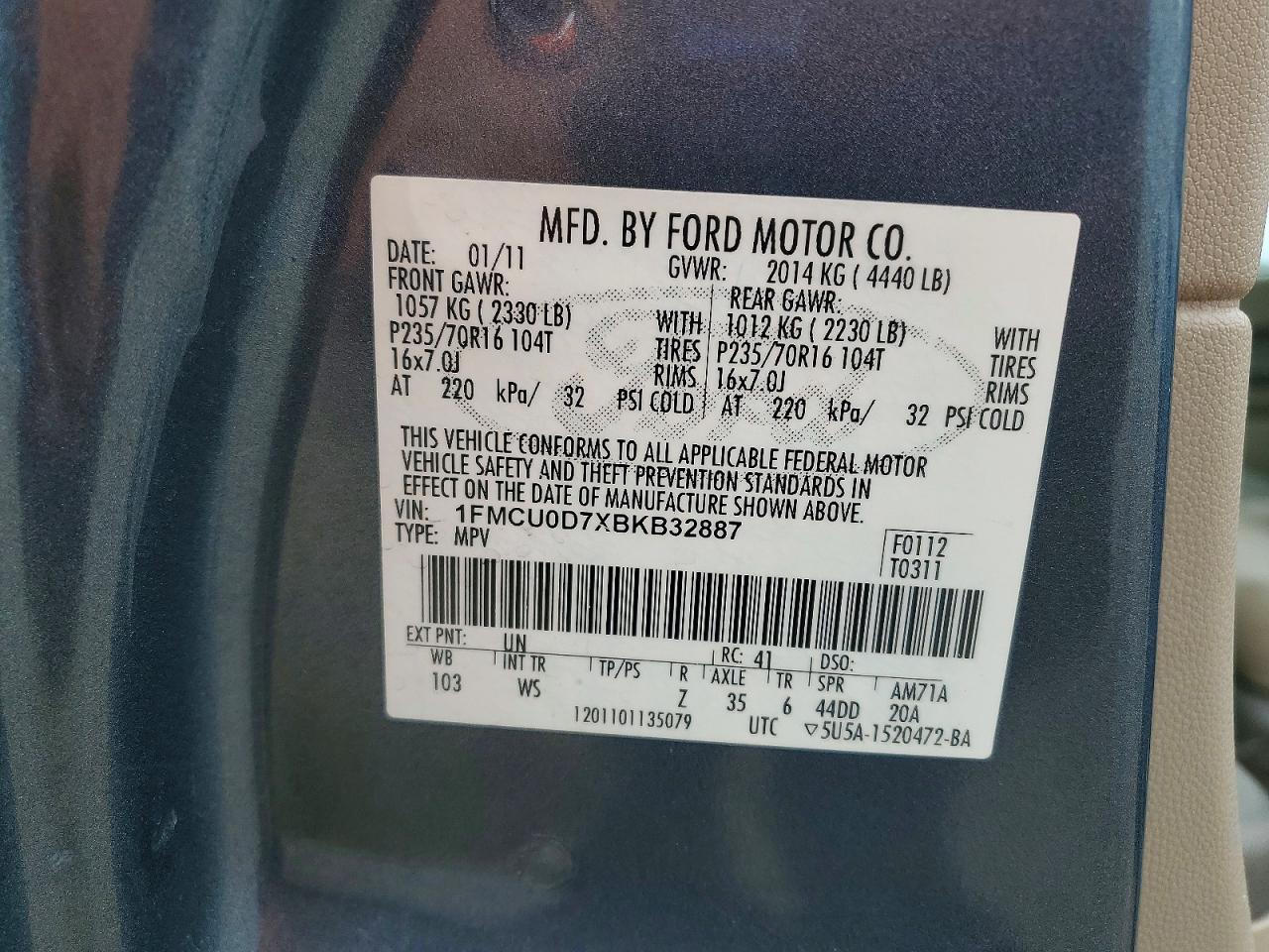 2011 Ford Escape xlt