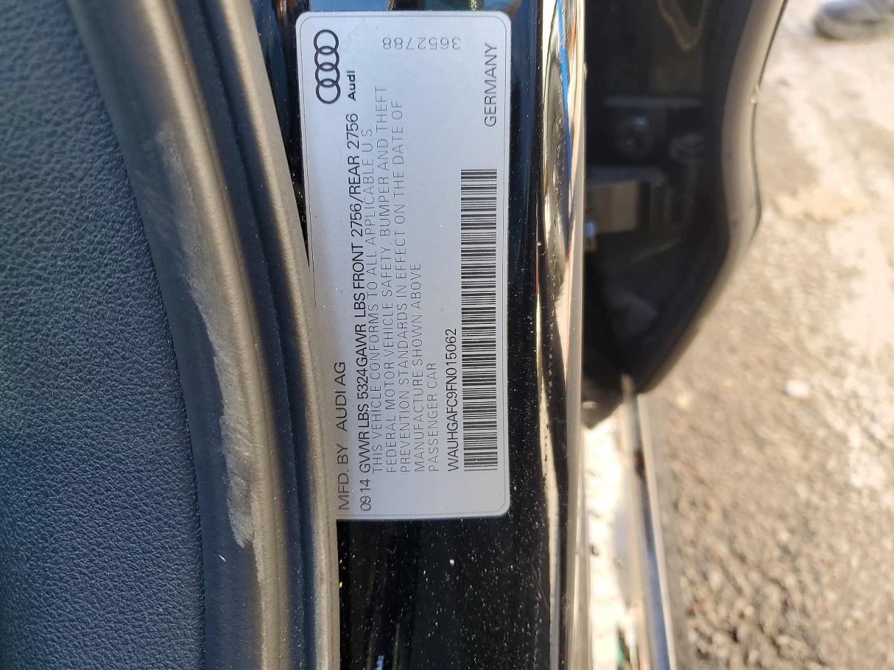 2015 Audi A6 Prestige