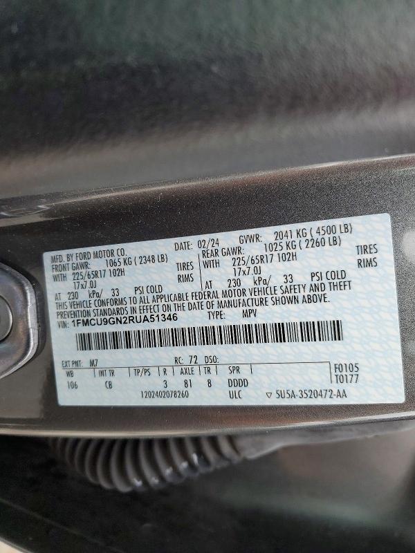 2024 Ford Escape Active