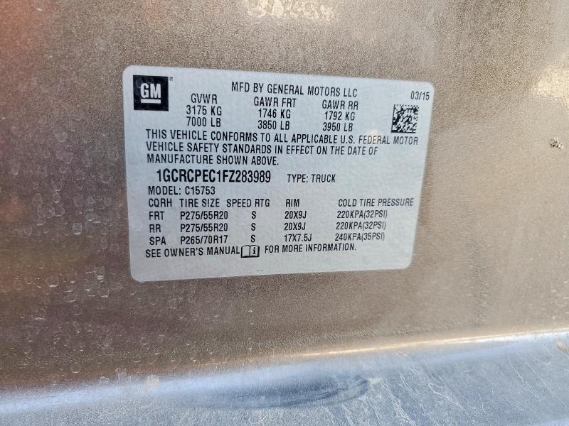 2015 Chevrolet Silverado C1500
