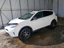 Toyota salvage cars for sale: 2017 Toyota Rav4 se