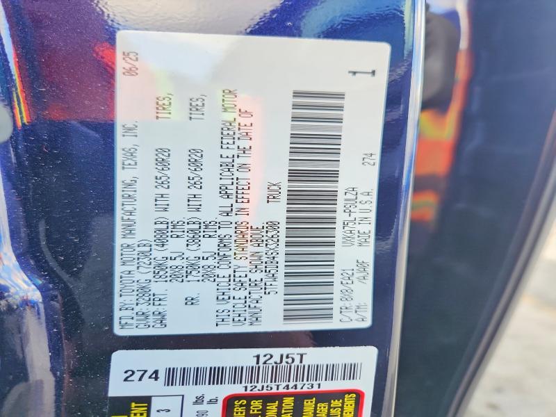 2025 Toyota Tundra Limited